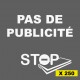 Pas de publicité