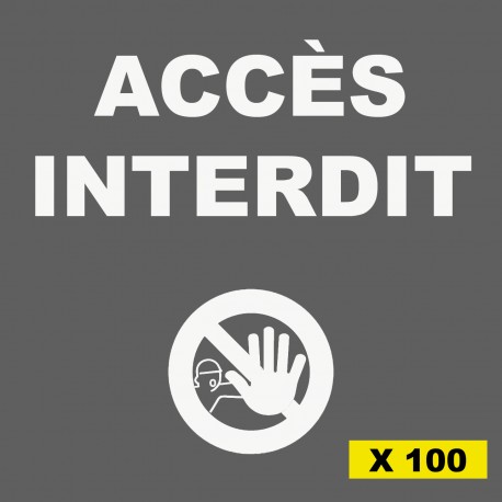 Accès interdit