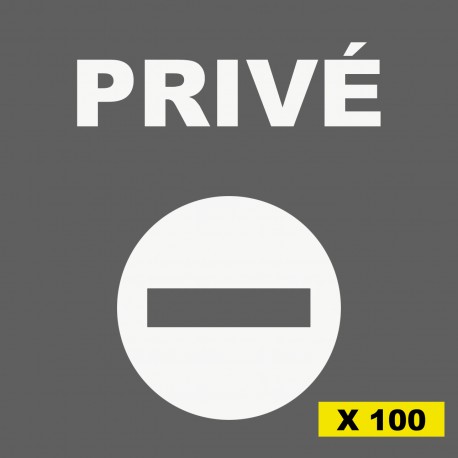 Privé. En vinyle.