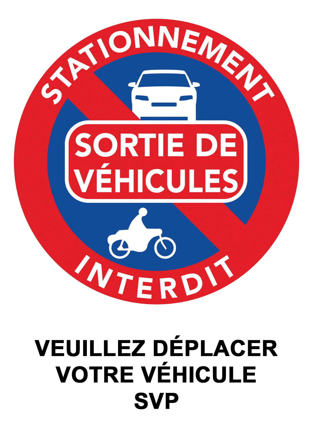 Autocollant A6 « Sortie de véhicule », vue 5