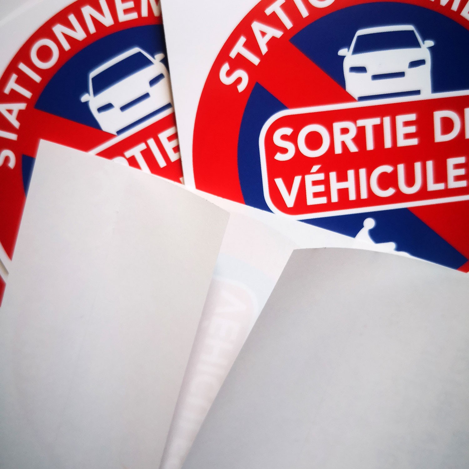Autocollant A6 « Sortie de véhicule », vue 7