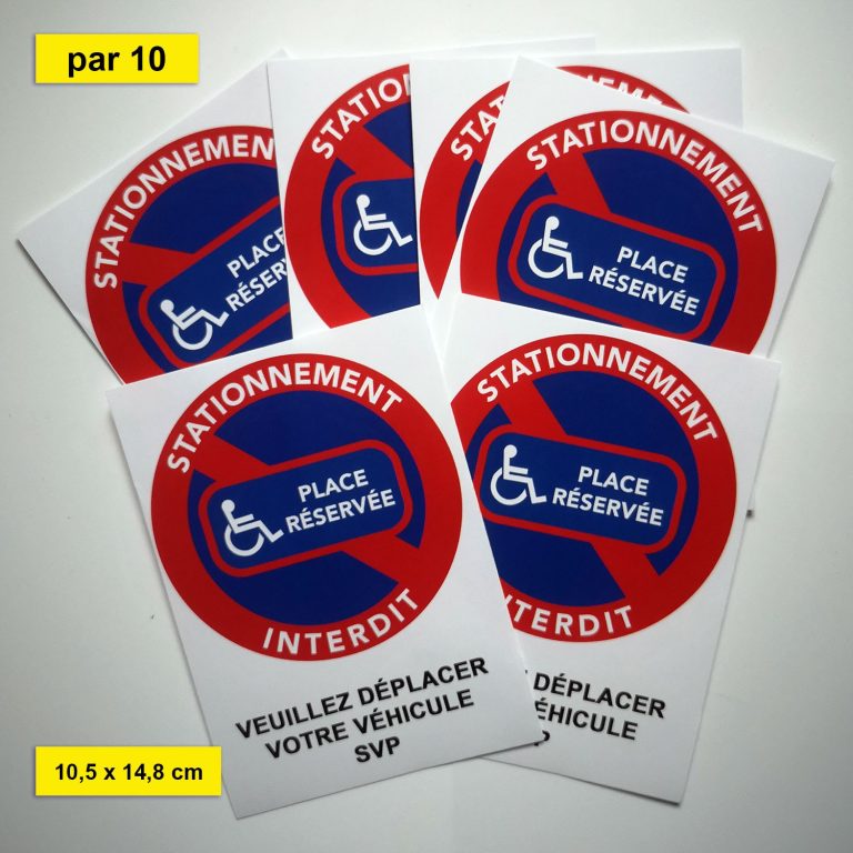 Autocollants d'interdiction