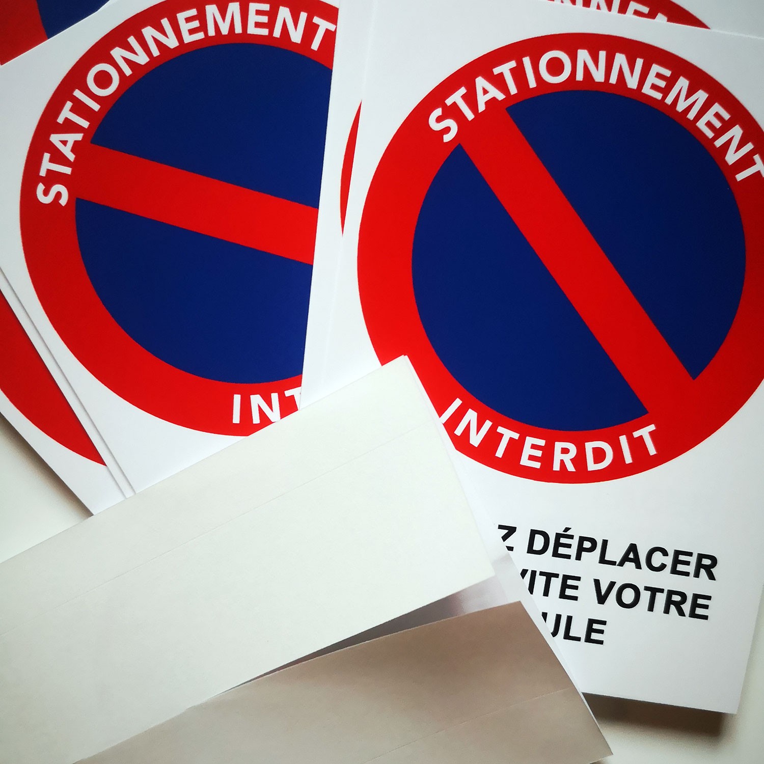 Autocollant A6 « Stationnement interdit », le plus vendu, vue 9